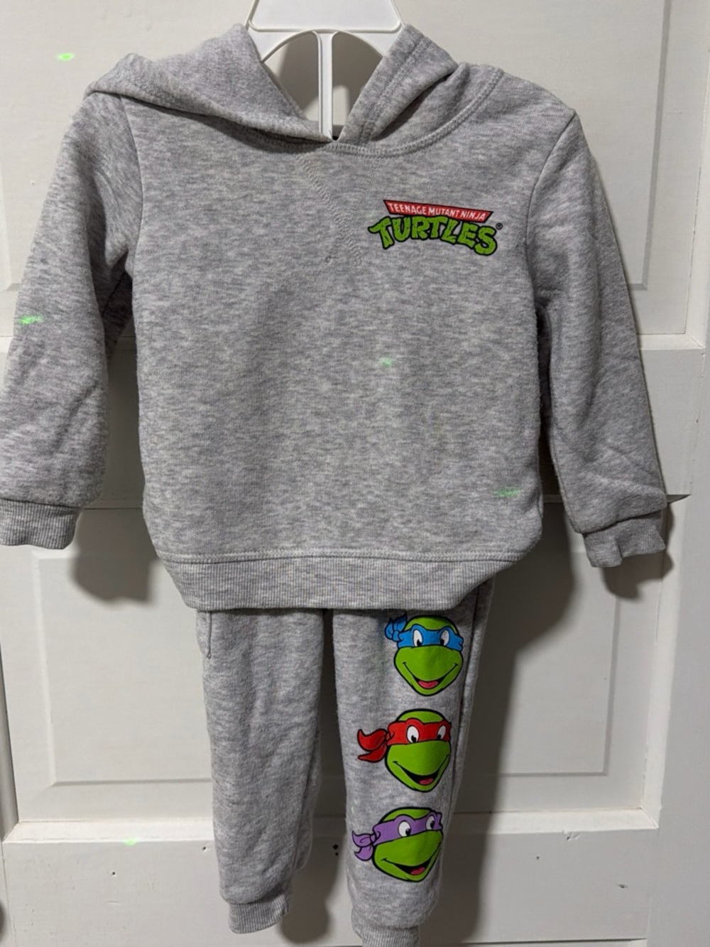 Teenage Mutant Ninja Turtles Kids Grey Hoodie & Jogger Set
